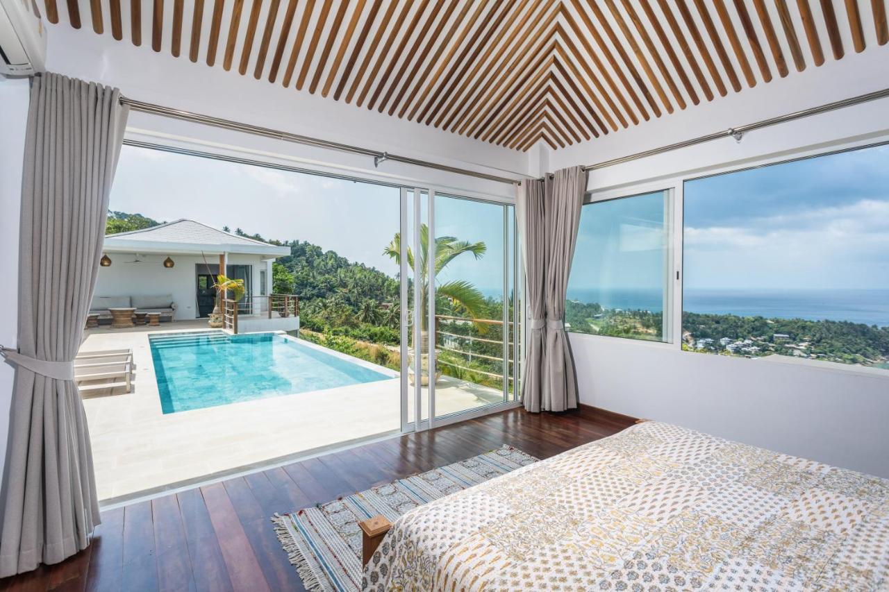Takian Villa : Vue Mer Et Coucher De Soleil Салат Бийч Екстериор снимка